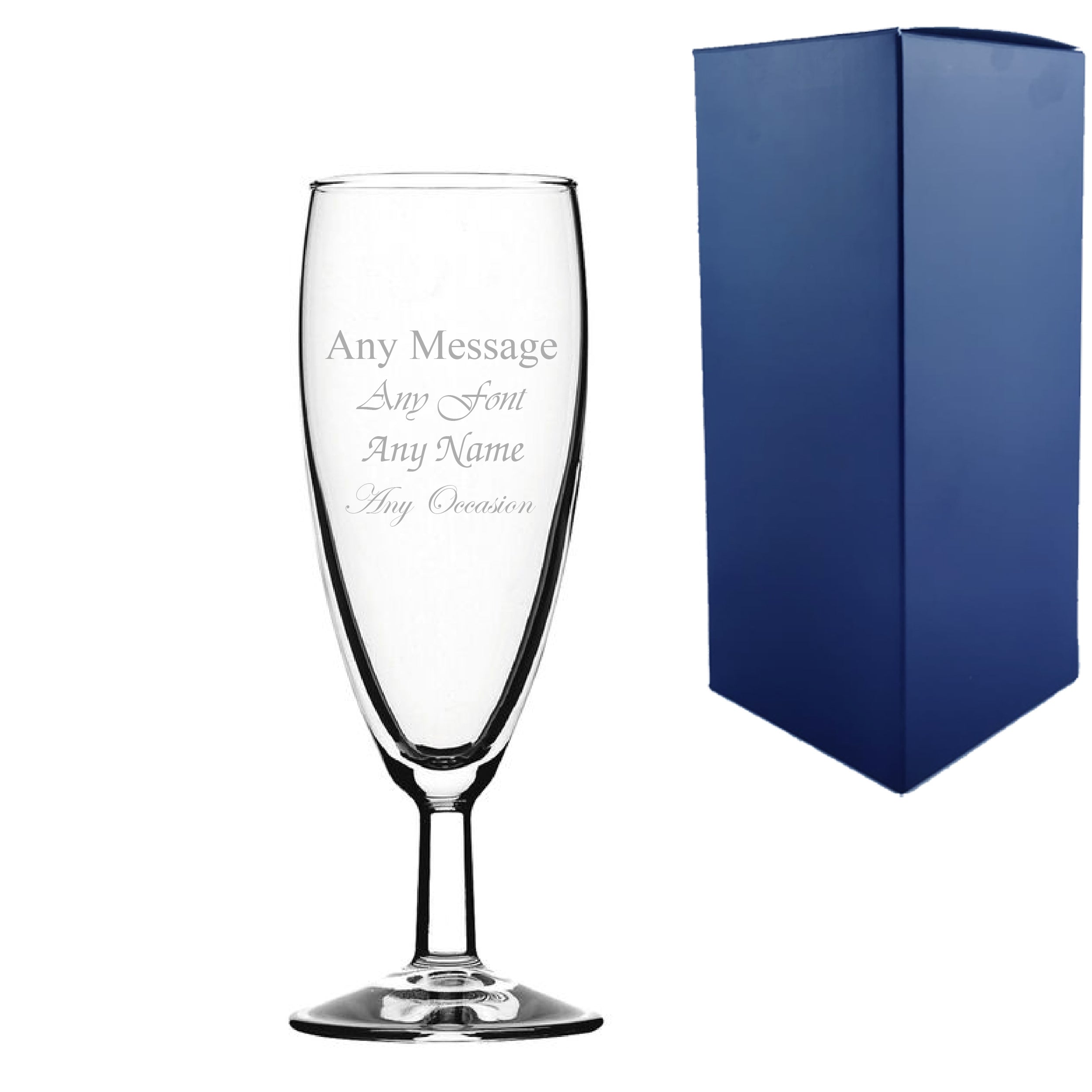 Engraved Banquet Sherry Glass 5.5oz/162ml, Taster Glass, Any Message Image 1