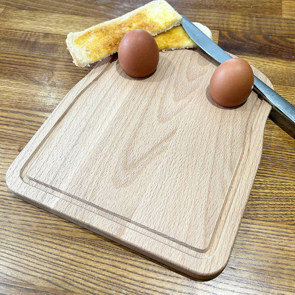 Personalised Hearts Dippy Egg Board
