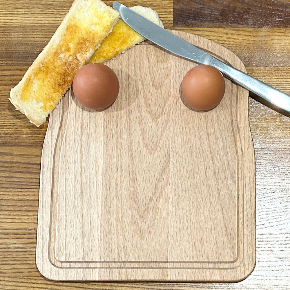 Personalised Hearts Dippy Egg Board