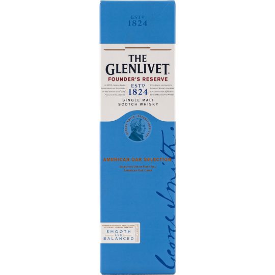 Personalised Glenlivet Founders Reserve Whisky 70cl