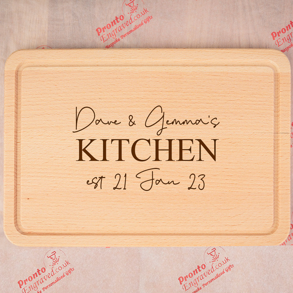 Personalised Chopping Board - Kitchen