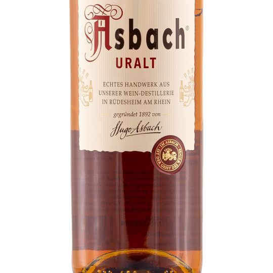 Personalised Asbach Uralt Brandy 70cl