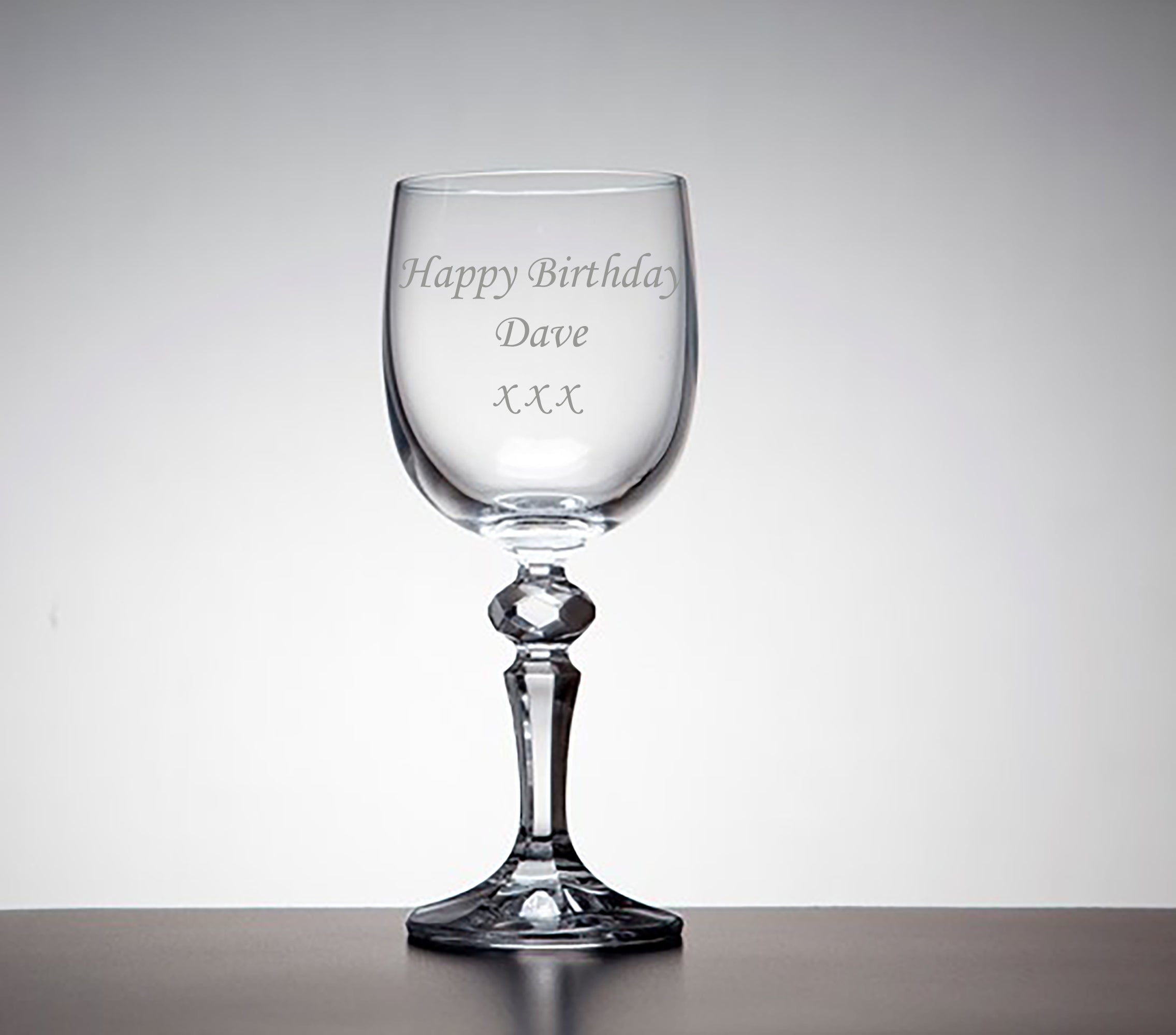 Personalised Port Glass - Free Text