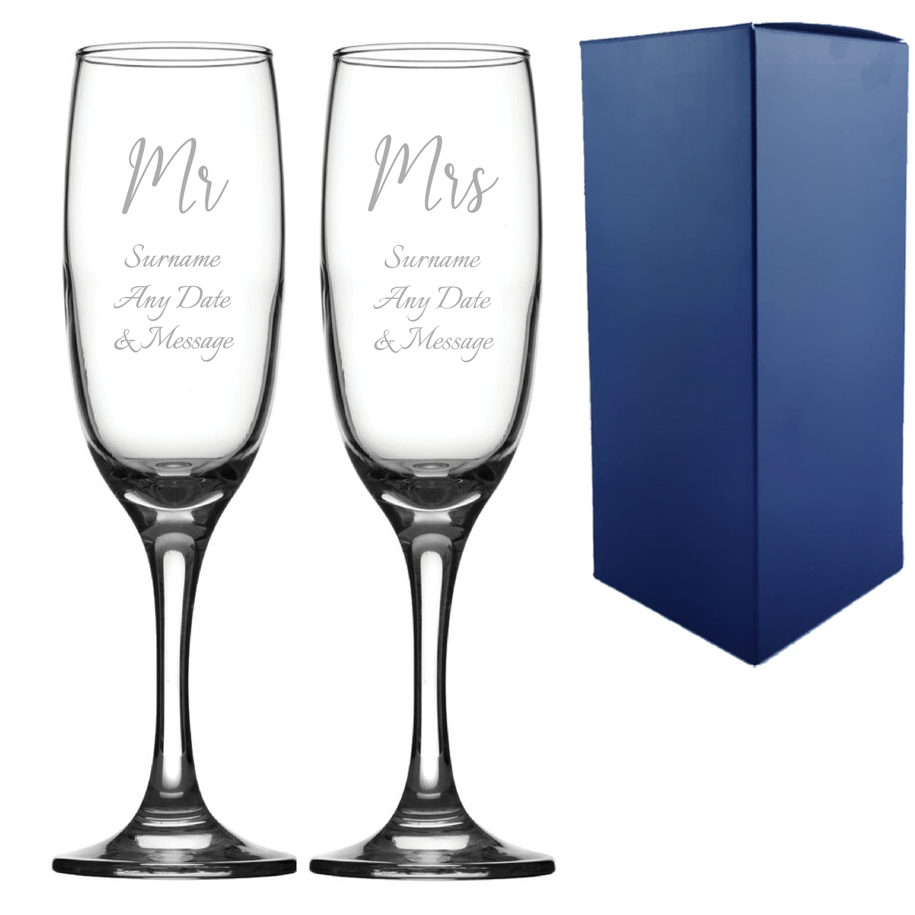Personalised engraved wedding gift