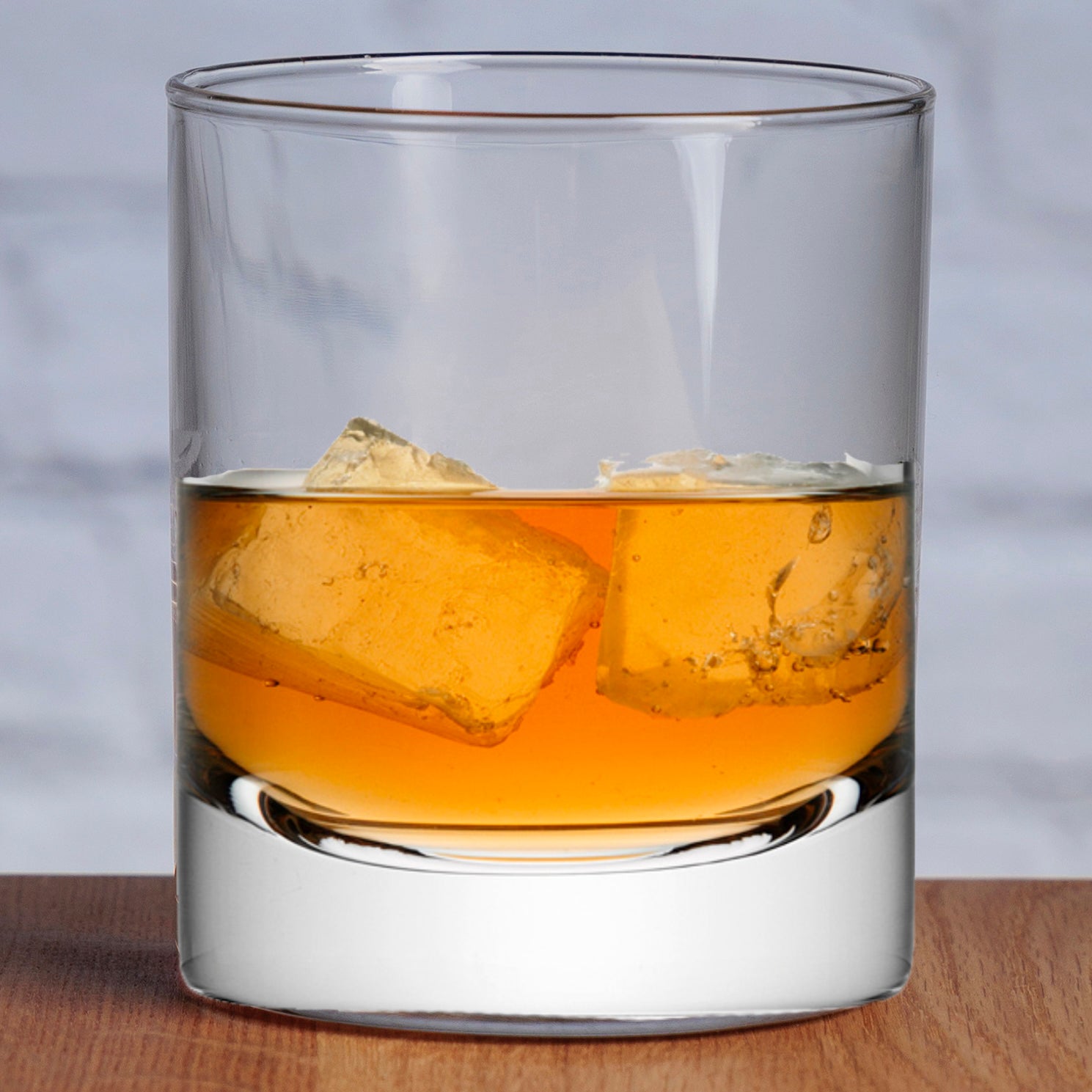 Personalised Whisky O'Clock Stern Glass Whisky Tumbler