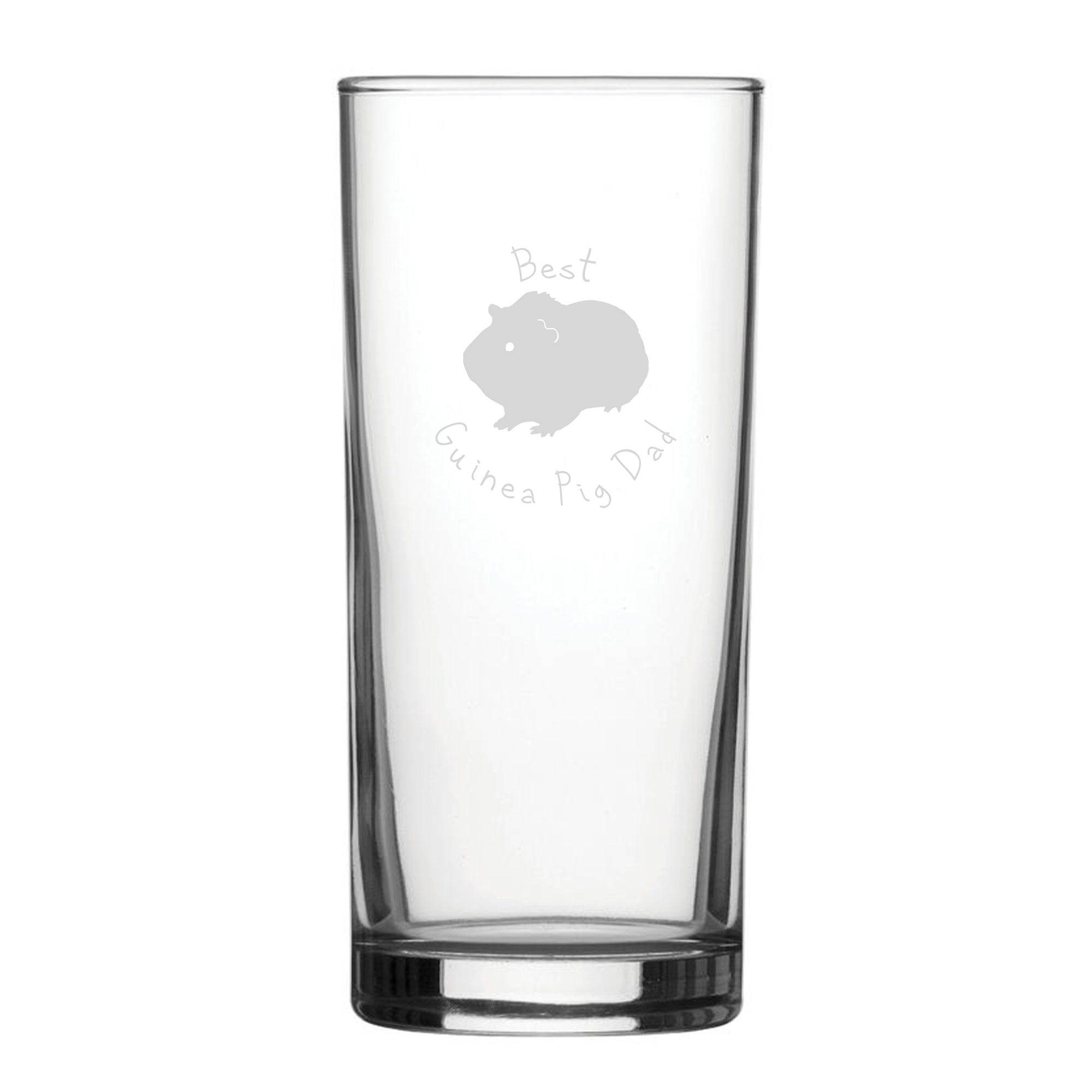 Best Guinea Pig Mum - Engraved Novelty Hiball Glass Image 2