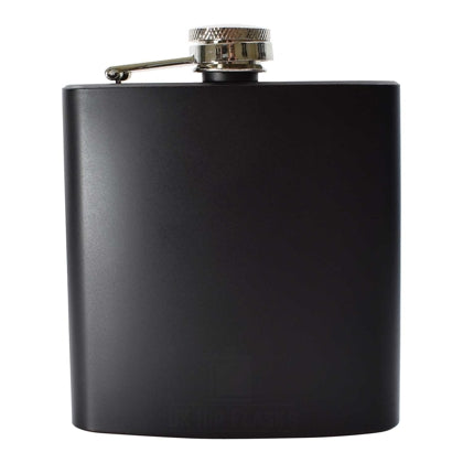 Personalised Metal Hip Flask – Established Initials