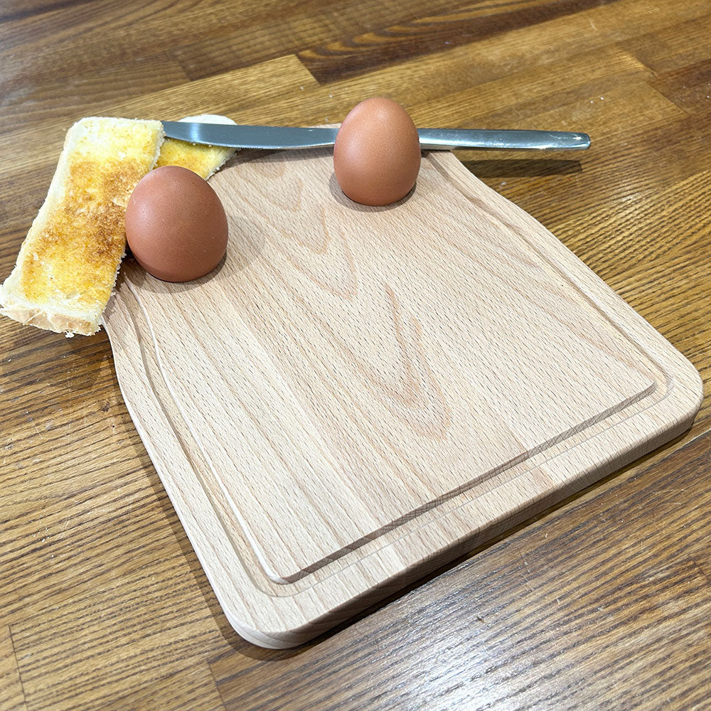 Personalised Floral Toast Dippy Egg Board