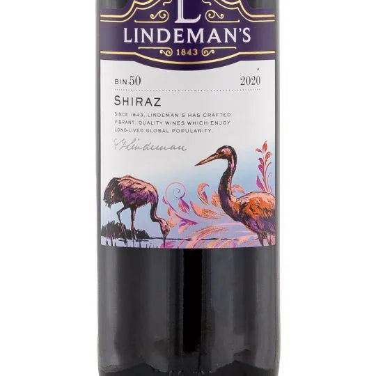 Personalised Lindemans Bin 50 Shiraz Red Wine 75cl