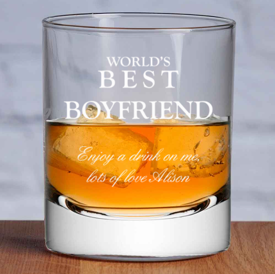 Personalised Stern Whisky Tumbler - World's Best