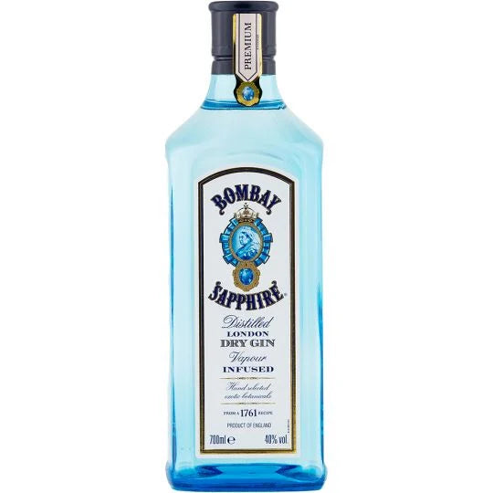 Personalised Bombay Sapphire Dry Gin 70cl Engraved London Dry Gin