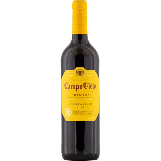 Personalised Campo Viejo Rioja Tempranillo Red Wine 75cl