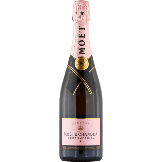 Personalised Moet & Chandon Rose Champagne 75cl