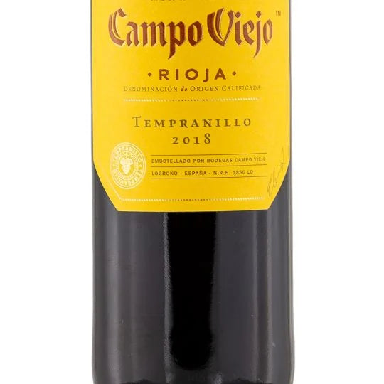 Personalised Campo Viejo Rioja Tempranillo Red Wine 75cl