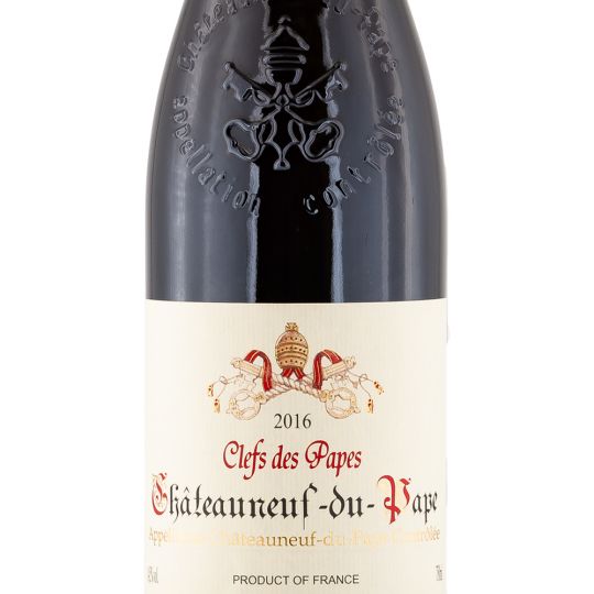 Personalised Chateauneuf du Pape 75cl Engraved Red Wine