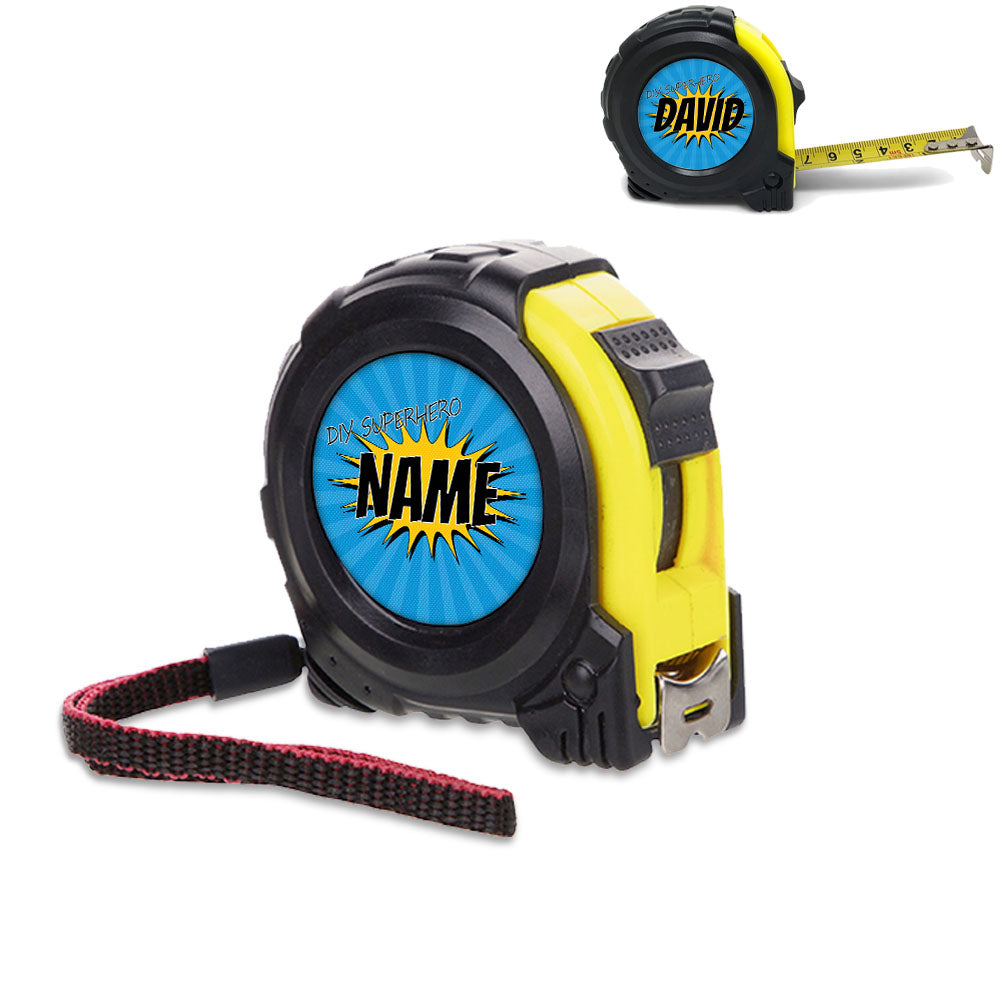 5 Metre Tape Measure with DIY Superhero Design Image 2