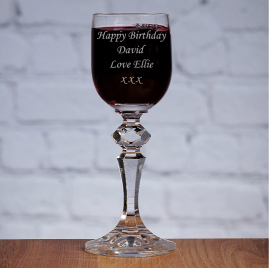 Personalised Port Glass - Free Text